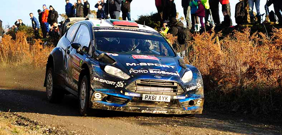 NEWLY crowned World Rally Champion Sebastien Ogier signed off the season in style with victory at the Wales Rally GB